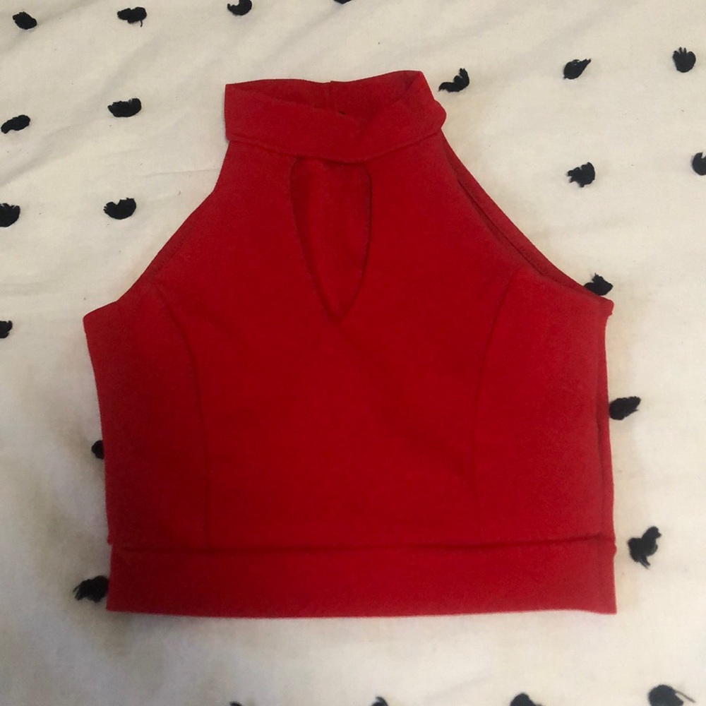 Boohoo crop top